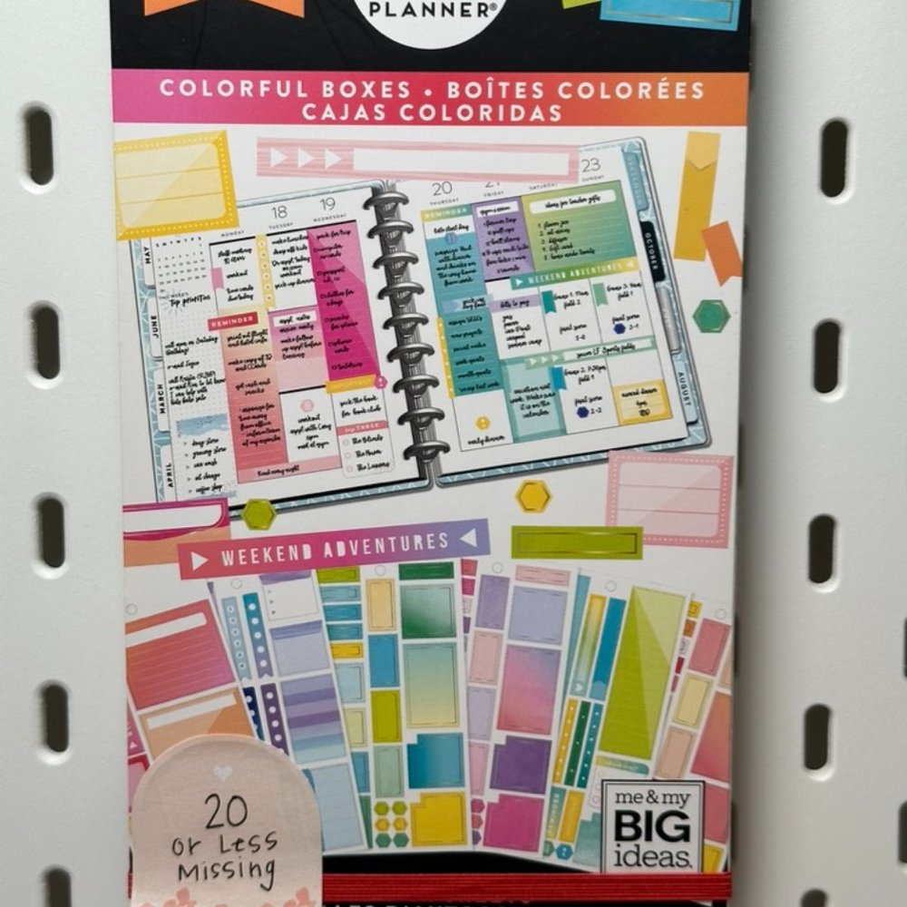 The Happy Planner Value Pack: Colorful Boxes